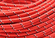 3 cores braided wire