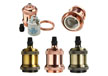 Retro E27 pendant light socket
