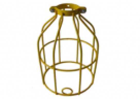 pendant lighting cage